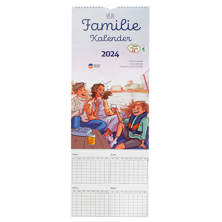 Familiekalender VEJR 2024 - 5-pers.