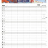 Familiekalender FamilyPlan Skoleåret 2026/27 - 5-pers.