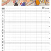 Familiekalender FamilyPlan Skoleåret 2026/27 - 7-pers.