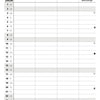 Familiekalender MINI Skoleåret 2026/27 - 3-pers.