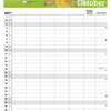 Familiekalender FamilyPlan 2027 - 5-pers.