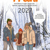 Familiekalender MINI 2027 - 3-pers.