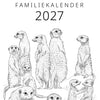 Familiekalender WILD 2027 - 5-pers.