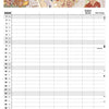 Familiekalender FamilyPlan Kalenderåret 2026, 5-pers. - PAKKE inkl. Sugekop og Magnetpen