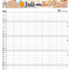 Familiekalender FamilyPlan 2026 - 7-pers.