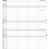 Familiekalender  MINI Kalenderåret 2026, 3-pers. - PAKKE inkl. Sugekop og Magnetpen