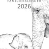 Familiekalender WILD 2026 - 5-pers.