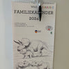 Familiekalender WILD 5-pers. - PAKKE inkl. Sugekop og Magnetpen
