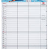 Familiekalender MINI 3-pers. - PAKKE inkl. Sugekop og Magnetpen