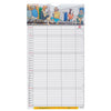 Familiekalender MINI 2025 - 3-pers.