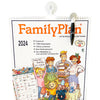 Familiekalender 5-pers. - PAKKE inkl. Sugekop og Magnetpen