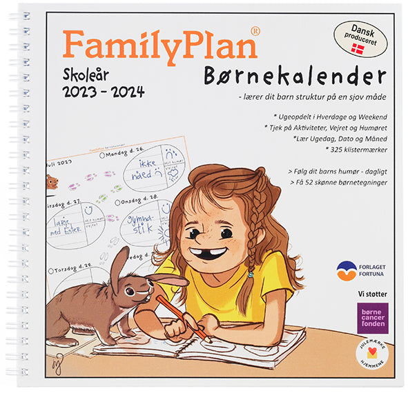 FamilyPlan BørneKalender 2023/24 - Barnets egen kalender